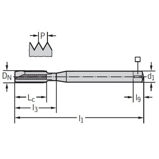 2021763 taraud pour inconel / titane